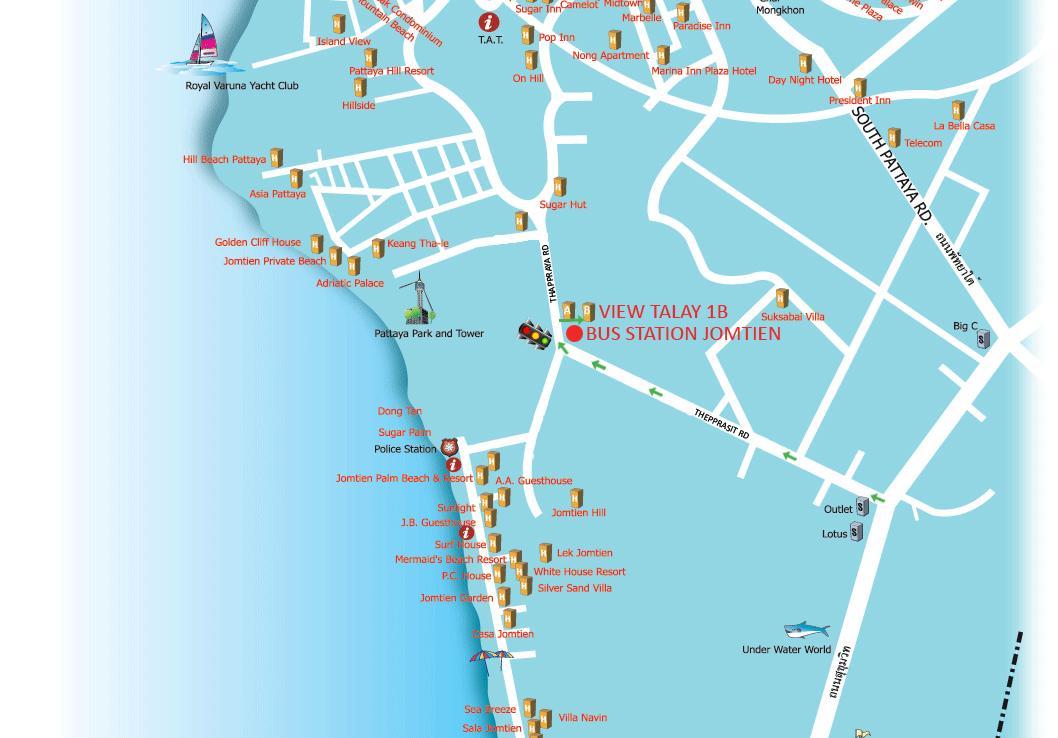 View Talay 1 Jomtien Apartment Pattaya Exterior foto